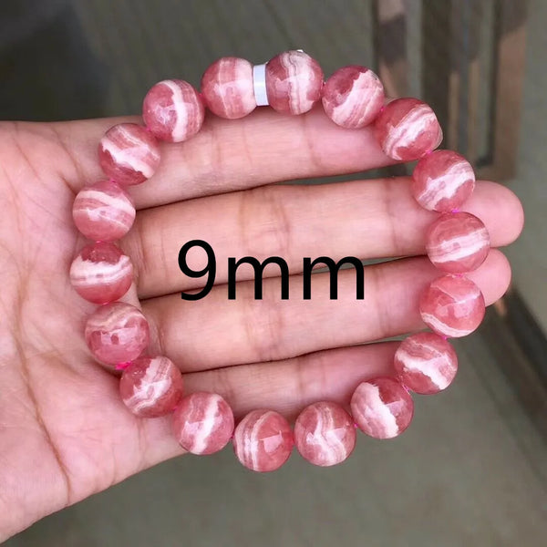 Red Rose Rhodochrosite Bracelet-ToShay.org