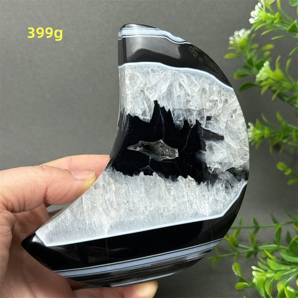 Black Agate Moon-ToShay.org