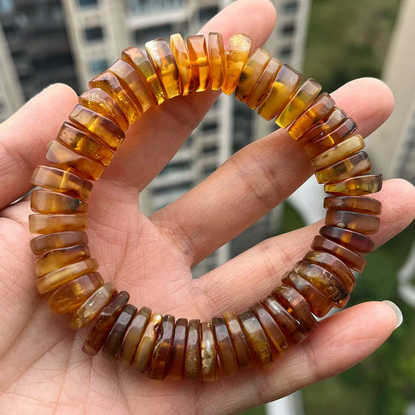 Yellow Amber Bracelet-ToShay.org