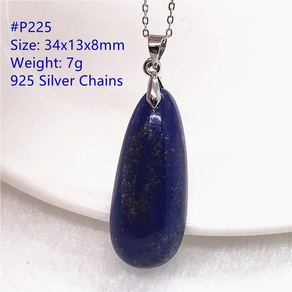 Blue Lapis Lazuli Pendant-ToShay.org
