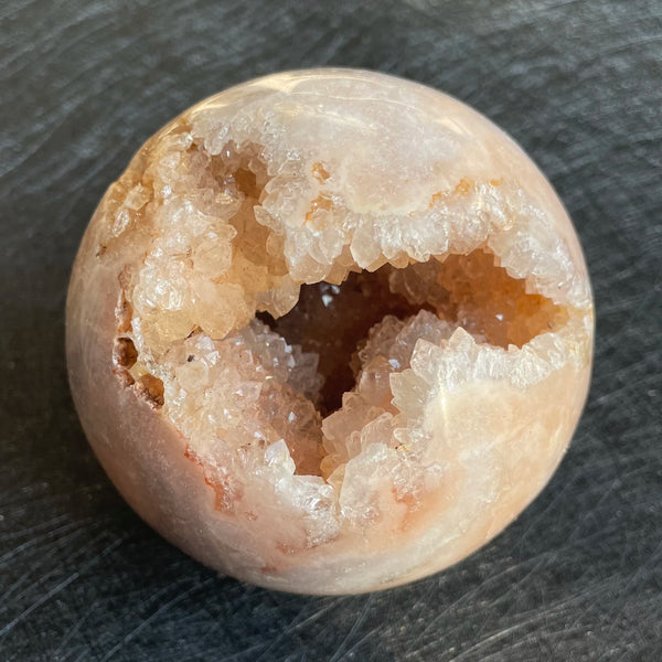 Pink Sakura Agate Ball-ToShay.org
