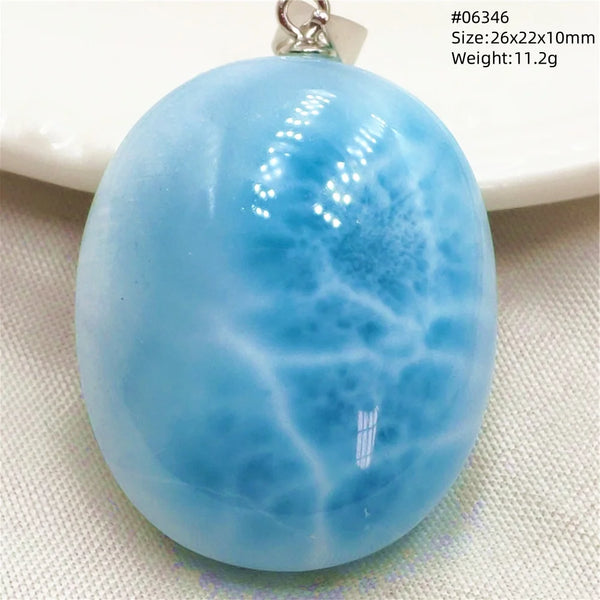 Blue Larimar Pendant-ToShay.org