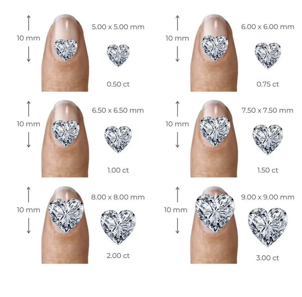 Clear Diamond Heart-ToShay.org