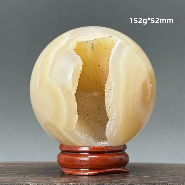 Yellow Quartz Agate Druzy-ToShay.org