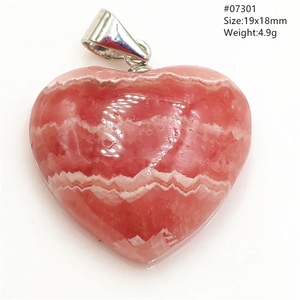 Red Rhodochrosite Pendant-ToShay.org
