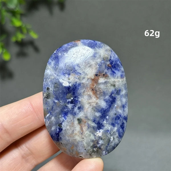 Blue Sodalite Palm Stone-ToShay.org