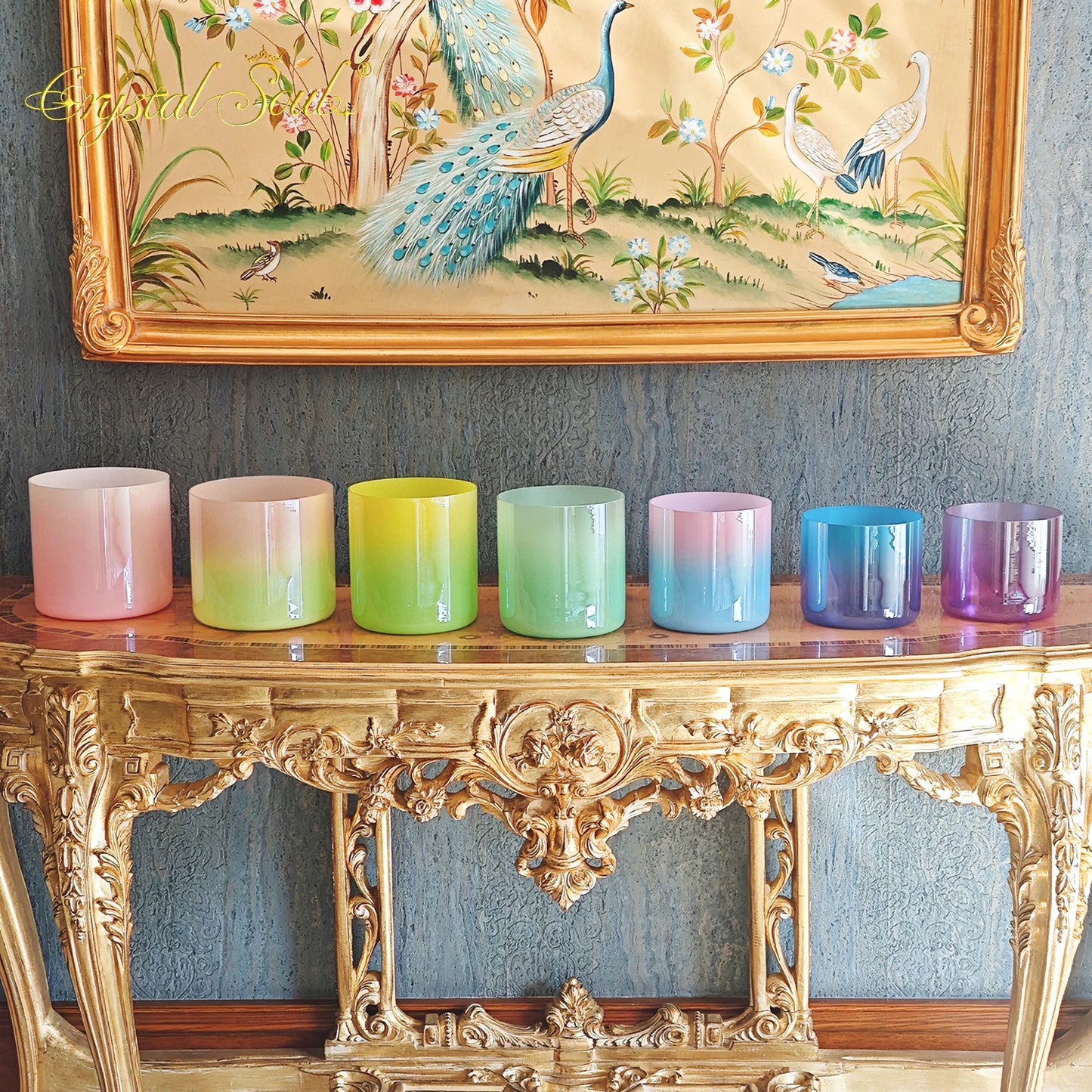 Mixed Crystal Singing Bowls-ToShay.org