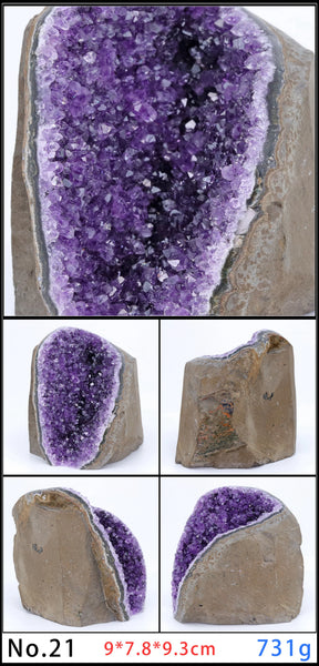 Purple Amethyst Cave Geode-ToShay.org