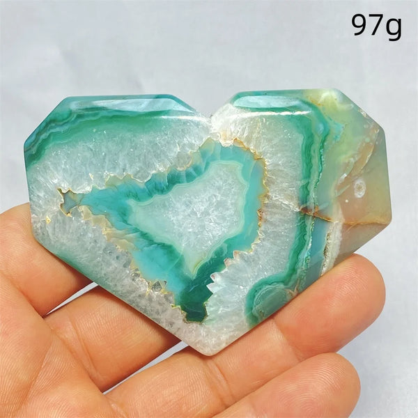 Green Cherry Blossom Agate-ToShay.org