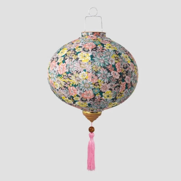 Flower Printed Lantern-ToShay.org