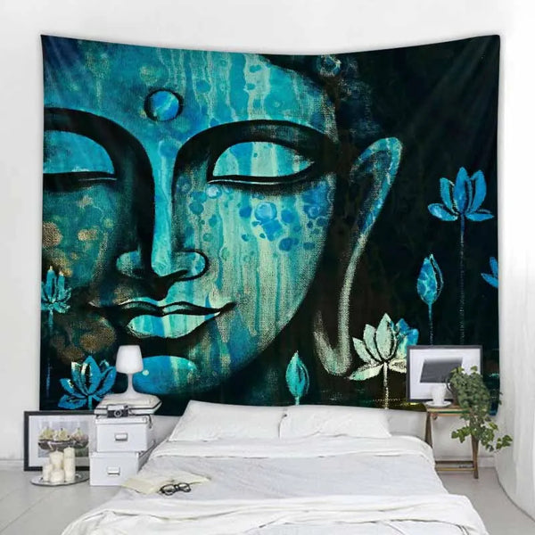 Buddha Art Tapestry-ToShay.org