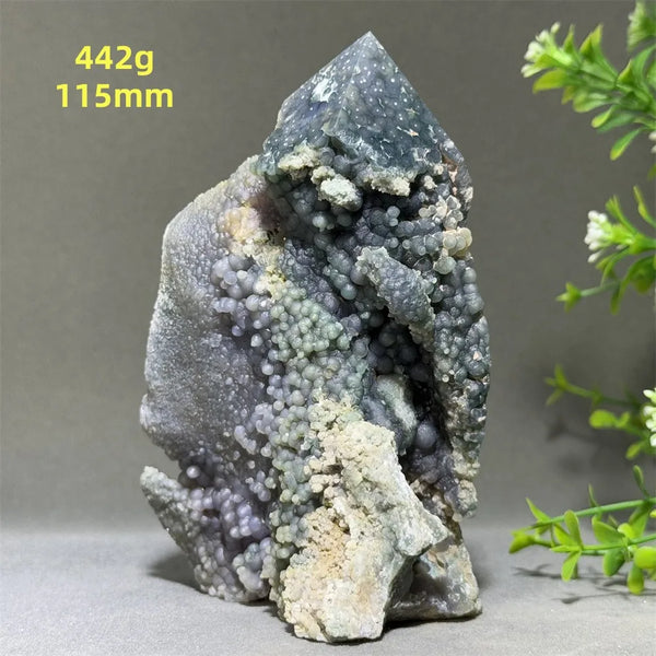 Purple Grape Agate Tower-ToShay.org