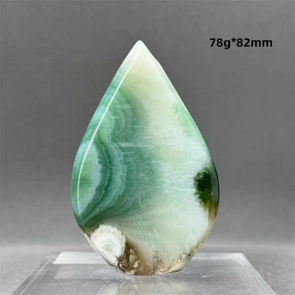 Green Cherry Blossom Agate-ToShay.org