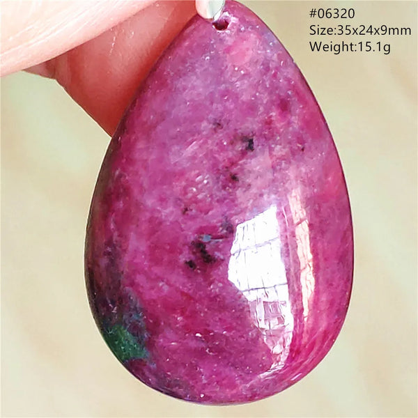 Red Ruby Zoisite Light Pendant-ToShay.org