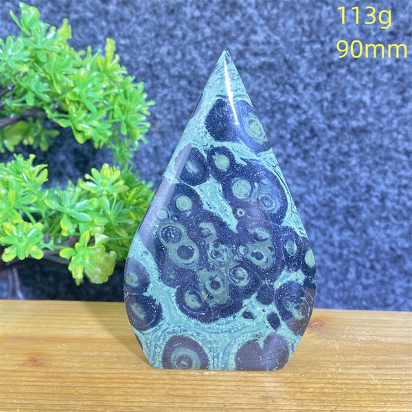 Blue Malachite Crystal Torch-ToShay.org