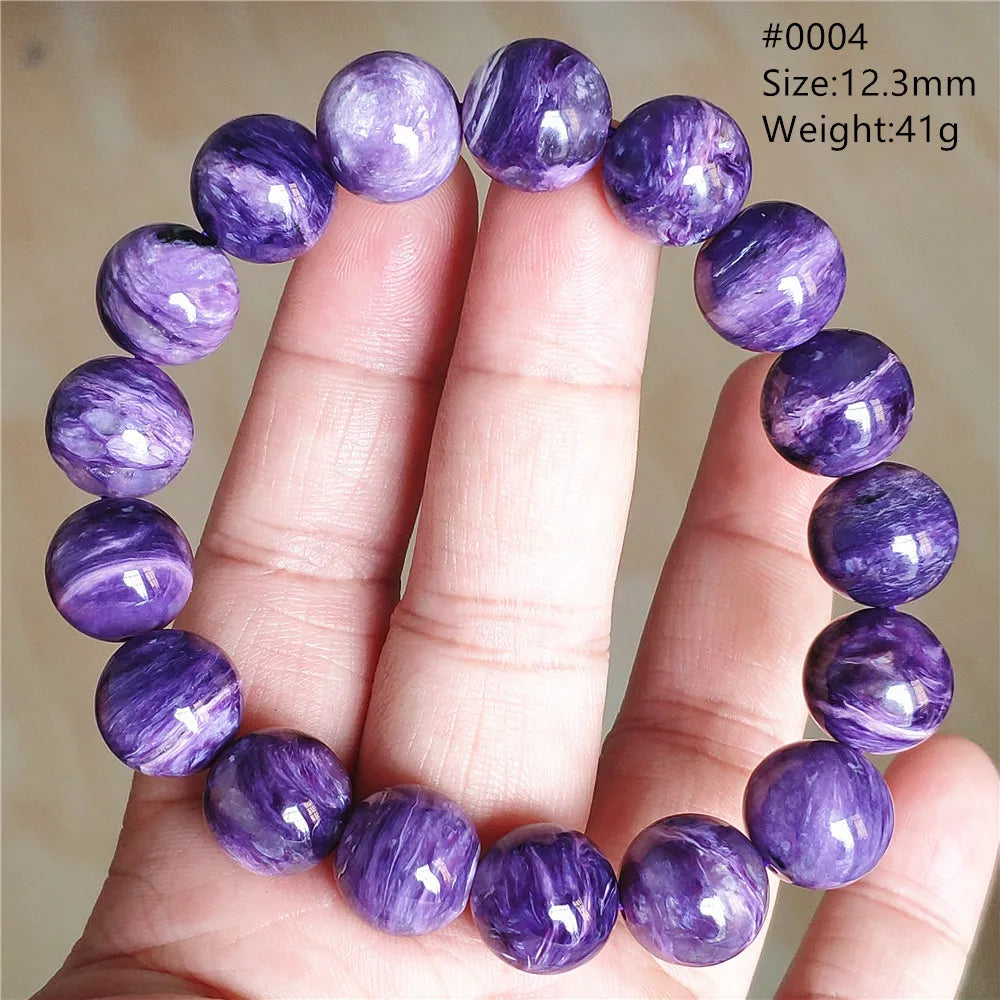 Purple Charoite Bracelet-ToShay.org