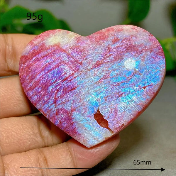 Red Moonstone Heart-ToShay.org