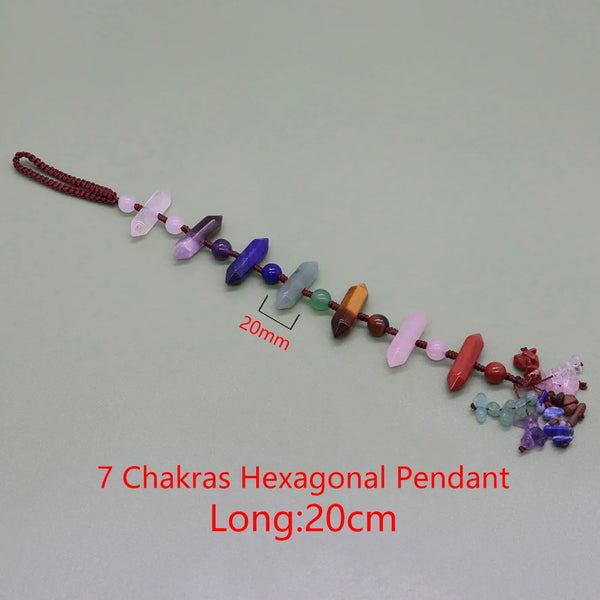 Chakras Beads Pendant-ToShay.org