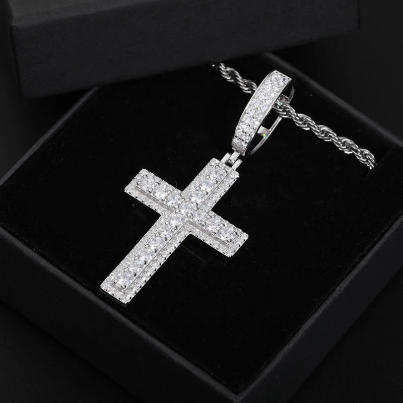 Gold Diamond Cross Pendants-ToShay.org