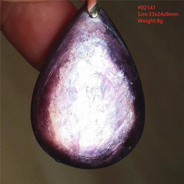 Purple Lepidolite Pendant-ToShay.org