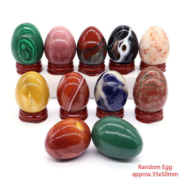 Mixed Gemstone Eggs-ToShay.org