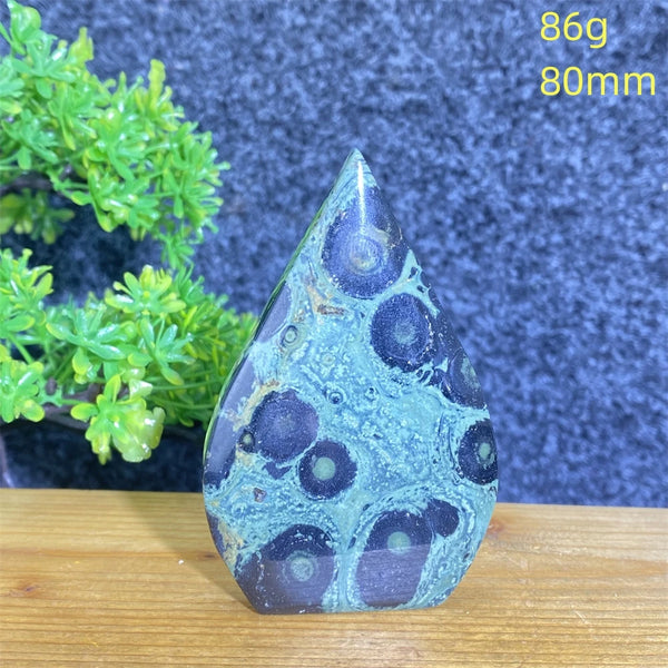 Blue Malachite Crystal Torch-ToShay.org