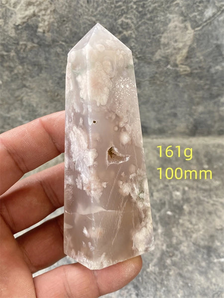 Pink Amethyst Cherry Blossom Agate-ToShay.org