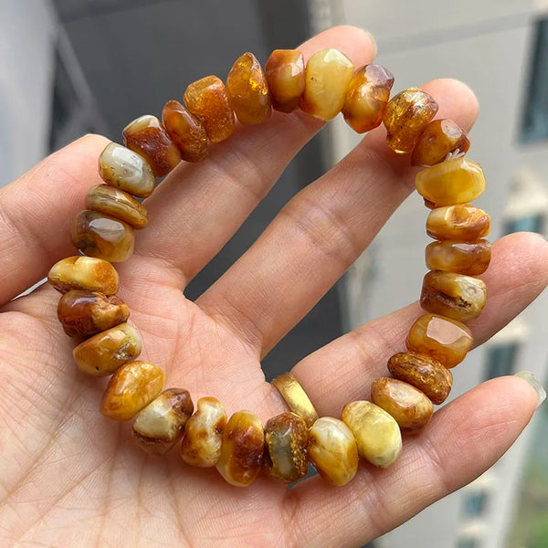 Yellow Amber Bracelet-ToShay.org