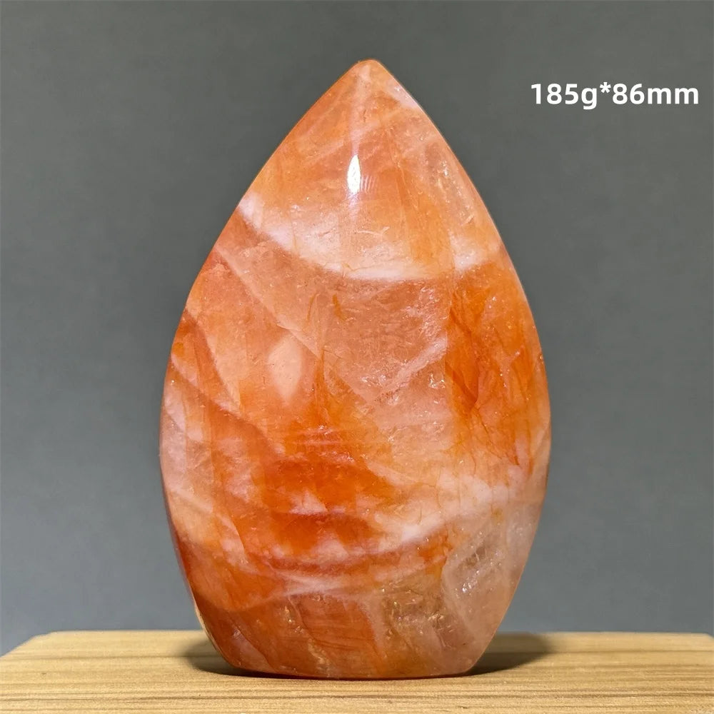Red Glue Flower Crystal-ToShay.org