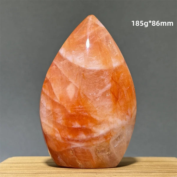 Red Glue Flower Crystal-ToShay.org