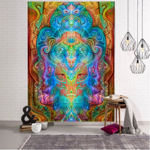 Psychedelic Art Tapestry-ToShay.org