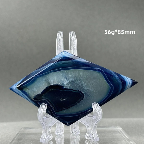 Blue Agate Rhombus-ToShay.org