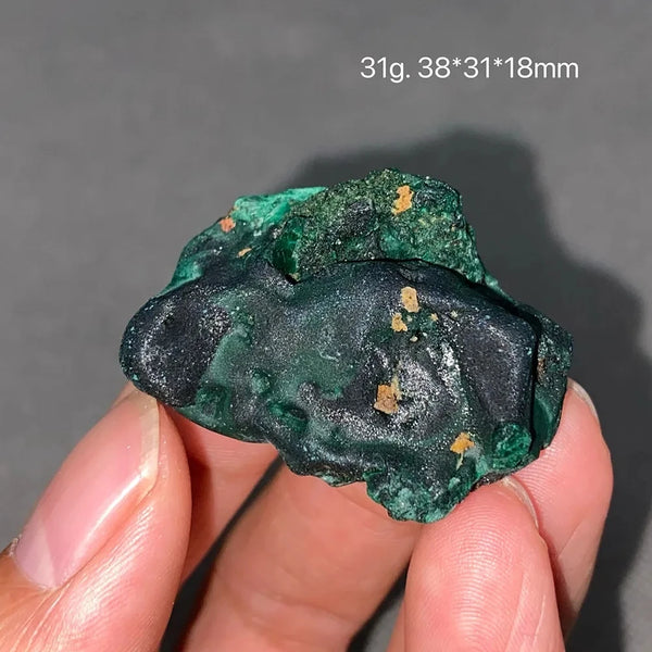 Green Malachite Crystal Slice-ToShay.org