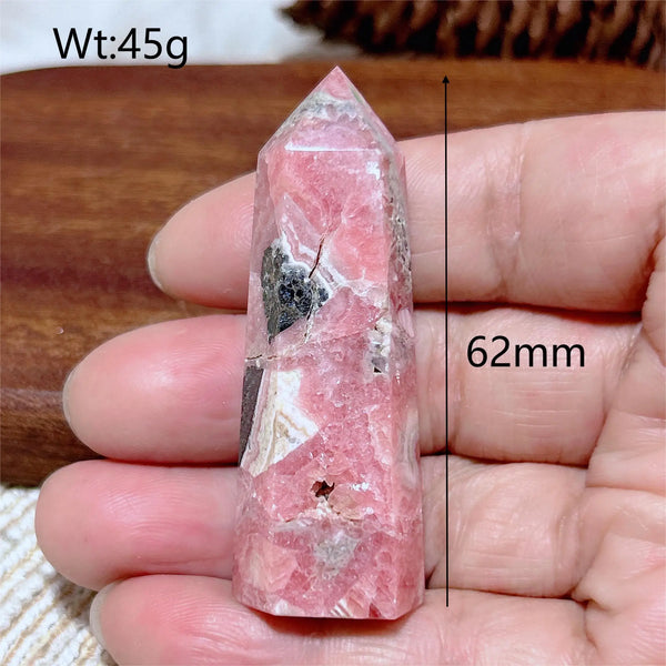 Pink Rhodochrosite Point-ToShay.org