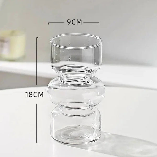 Glass Flower Vase-ToShay.org