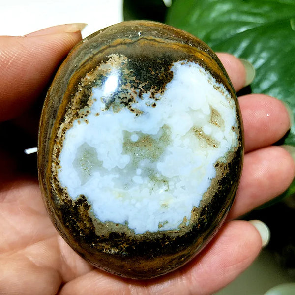 Ocean Jasper Palm Stone-ToShay.org