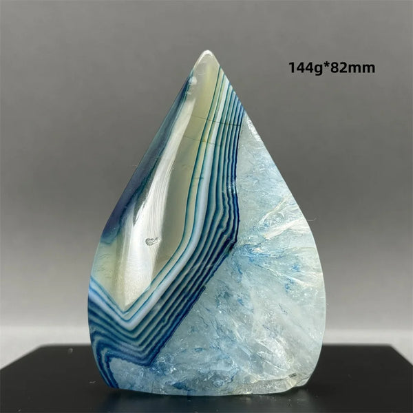 Blue Agate Torch-ToShay.org