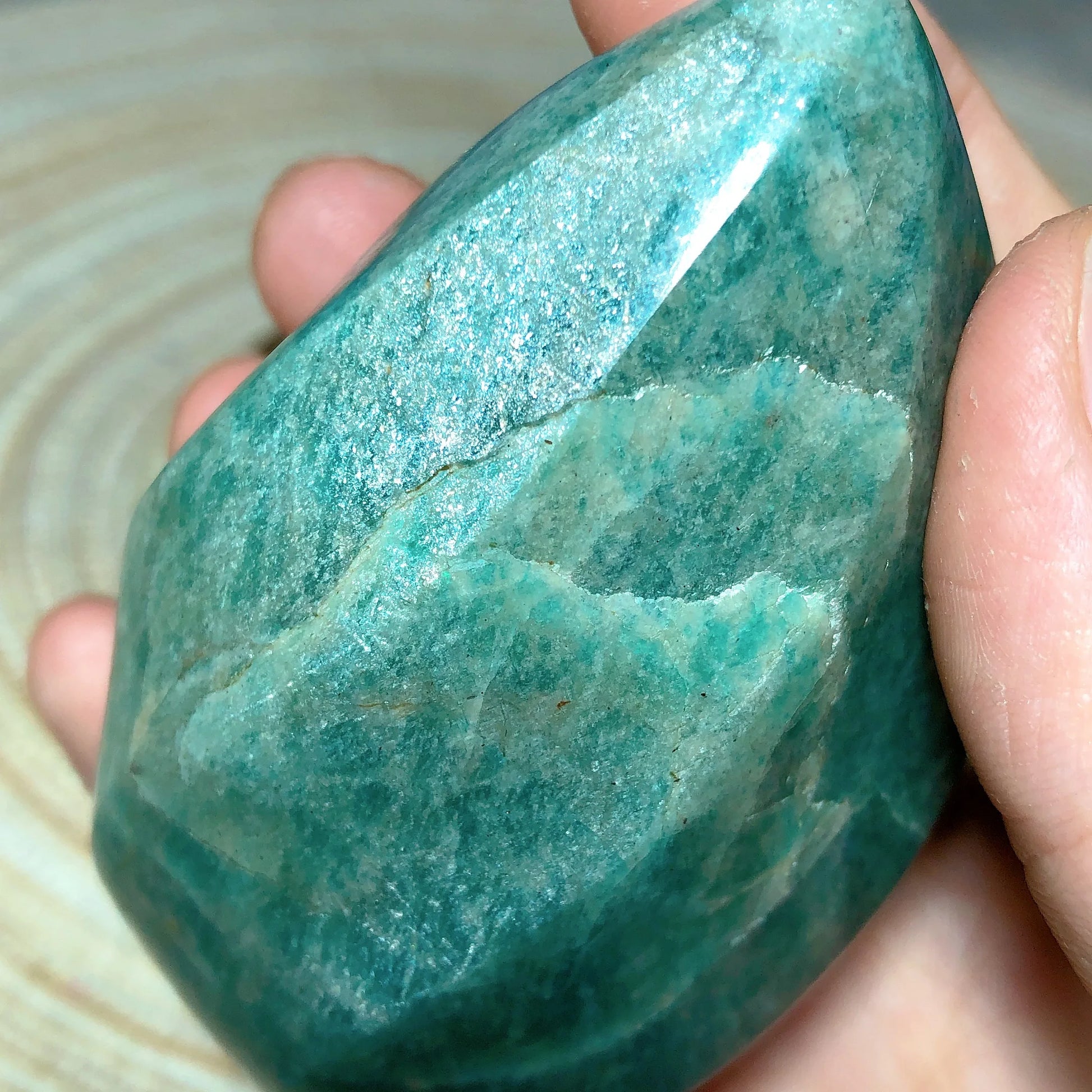 Blue Amazonite Flame-ToShay.org