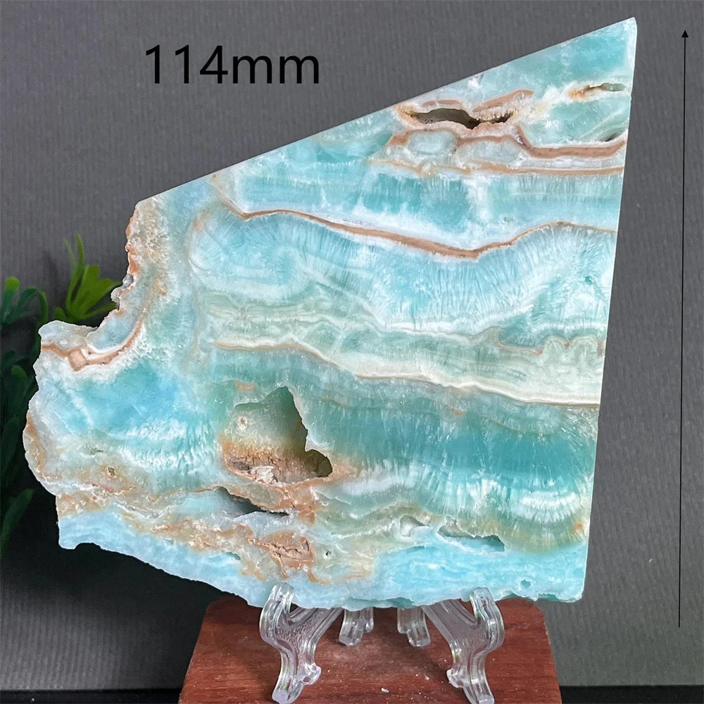Blue Hemimorphite Slab-ToShay.org