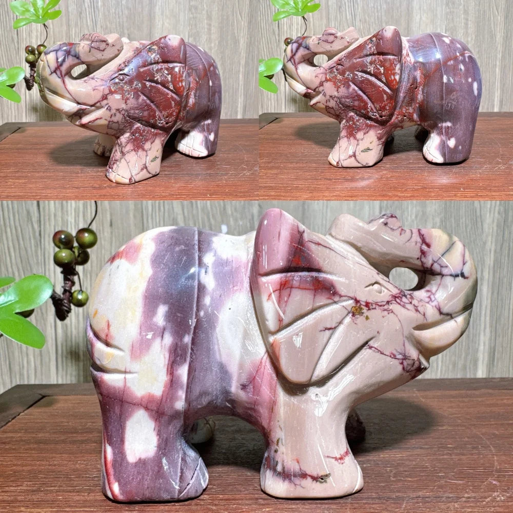 Purple Mookaite Elephant-ToShay.org