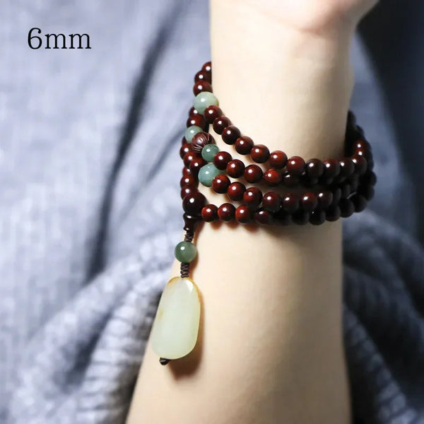 Red Sandalwood Prayer Beads-ToShay.org