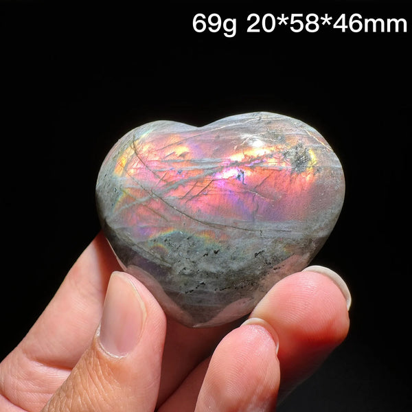 Rainbow Labradorite Heart-ToShay.org