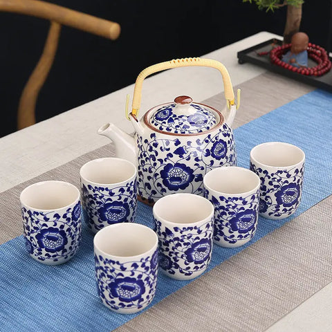 Glazed Porcelain Tea Set-ToShay.org