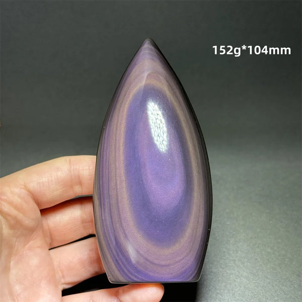 Rainbow Obsidian Torch-ToShay.org