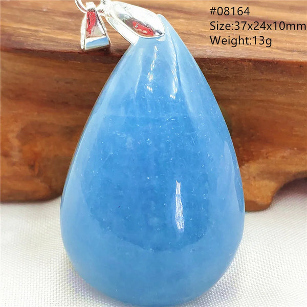 Blue Aquamarine Pendant-ToShay.org