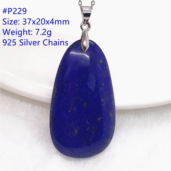 Blue Lapis Lazuli Pendant-ToShay.org