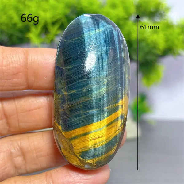 Blue Yellow Tiger Eye Stone-ToShay.org