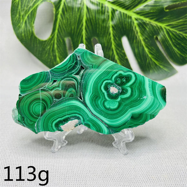 Green Malachite Slice-ToShay.org