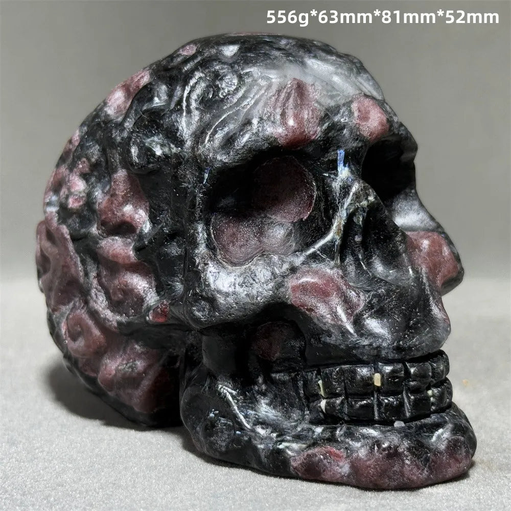 Red Garnet Symbiotic Skull-ToShay.org