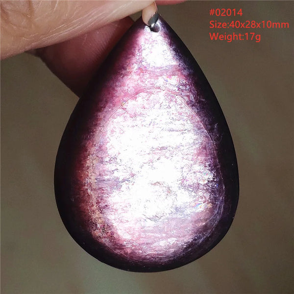 Purple Red Lepidolite Quartz-ToShay.org